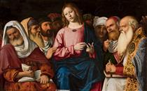 Christ among the doctors - Giovanni Battista Cima