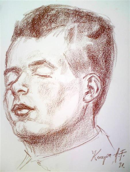 The soldier sleeps (A note from serving a regular military term), 1991 - Альфред Фредди Крупа