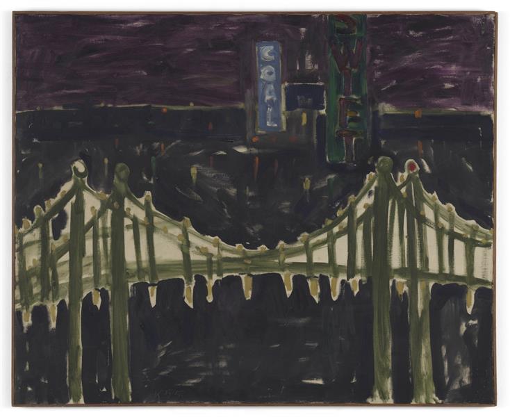 George Washington Bridge, 1955 - Allan Kaprow