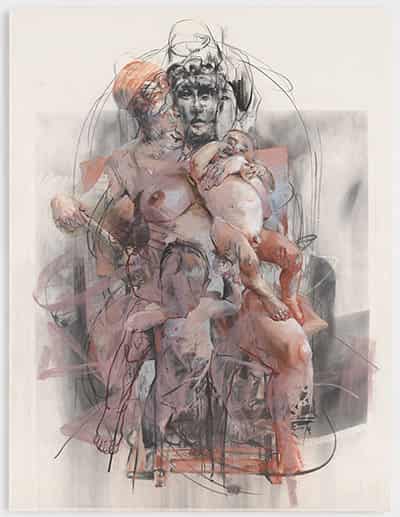 Study for Isis and Horus, 2011 - Jenny Saville
