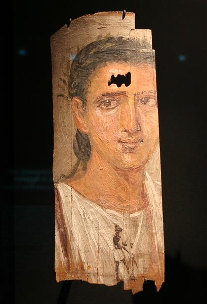 Mummy Portrait of a Boy - Portraits du Fayoum