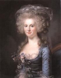 Portrait of Anne-Felicite Gresille - Мари-Габриель Капе