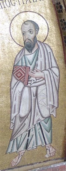 Святий Павло, c.1025 - Візантійські Мозіїки