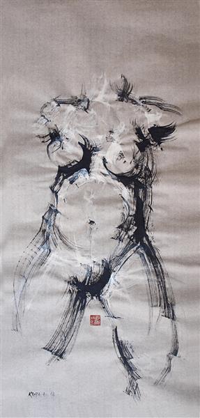 A female torso, 2018 - Alfred Freddy Krupa
