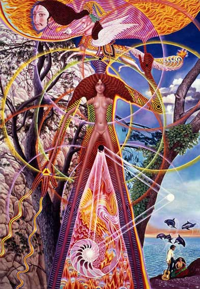 Astral Body Awake, 1969 - Abdul Mati Klarwein