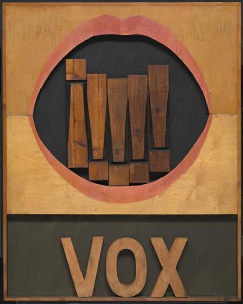 Vox Box, 1963 - Joe Tilson