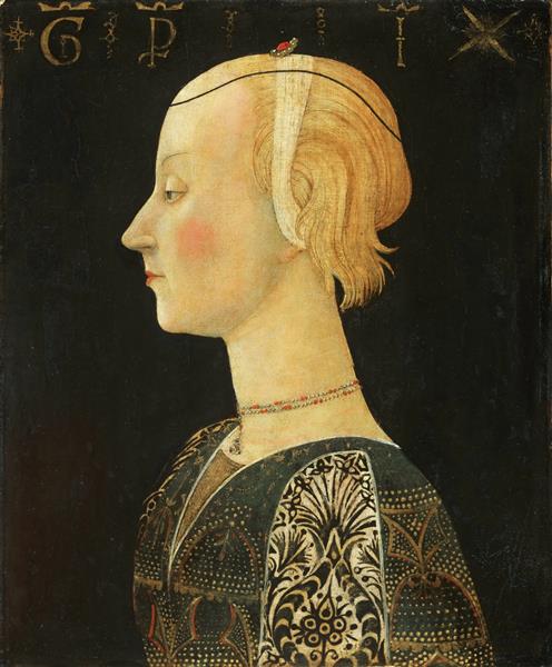 Portrait of a Lady, c.1460 - Lo Scheggia