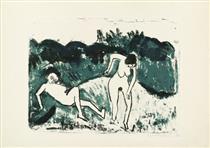 In the Meadow - Erich Heckel
