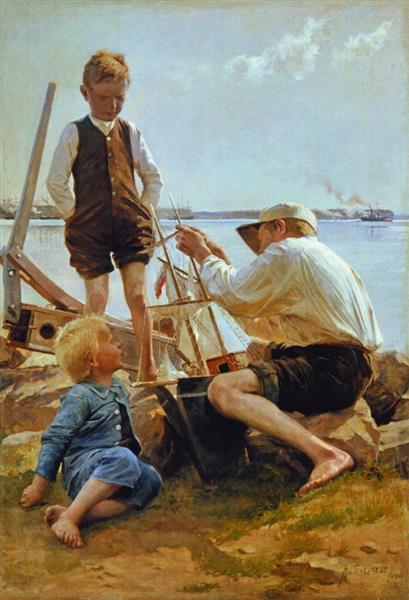 Shipbuilders, 1886 - Альберт Едельфельт