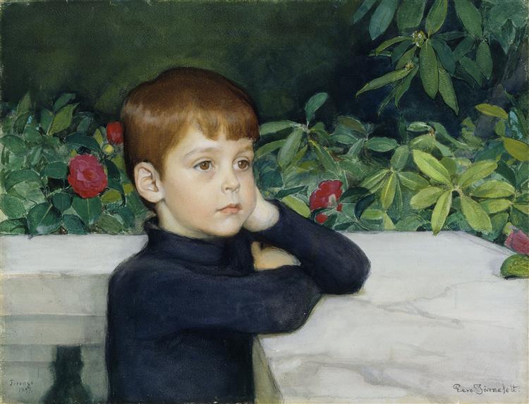 Portrait of the Artist's Son - Eero Järnefelt