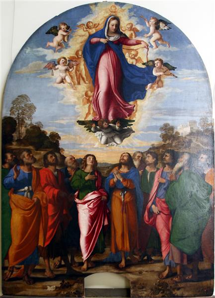 Assumption of the Virgin, 1512 - 1514 - Якопо Пальма старший