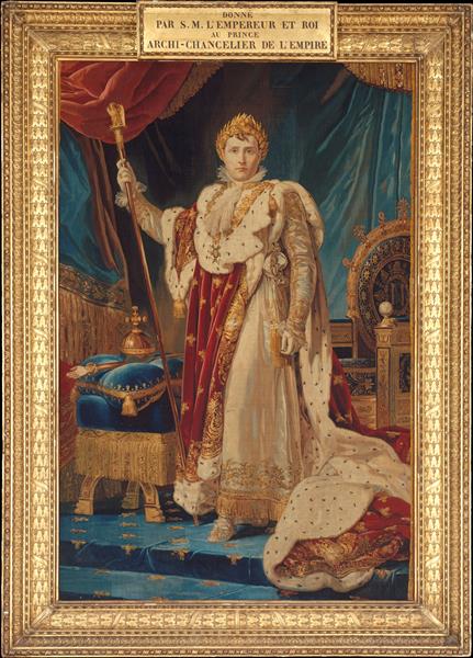 Portrait of Napoleon I - Франсуа Жерар