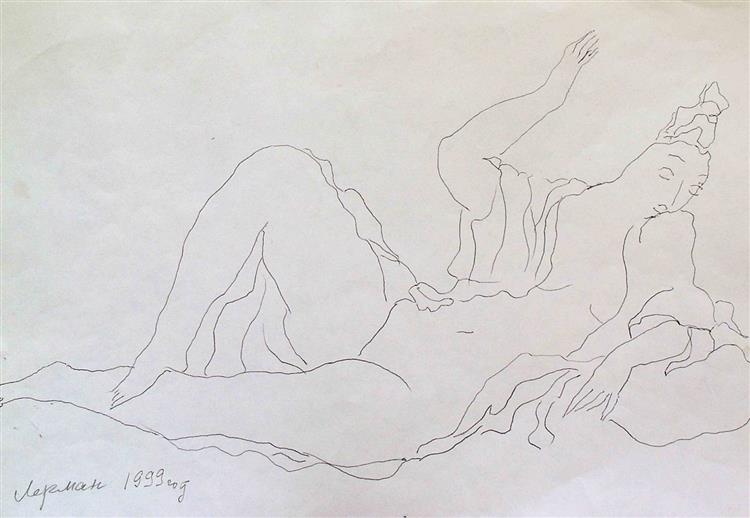 Nude, 1999 - Zoe Lerman