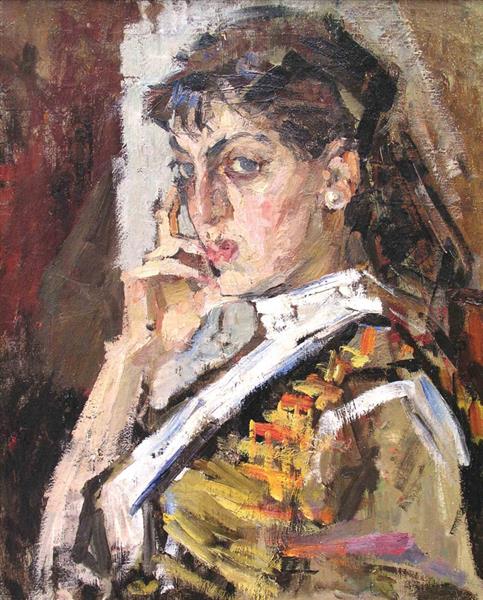 Portrait of a Girl - Лерман, Зоя Наумовна