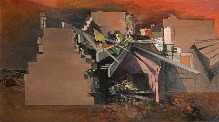 Devastation, House in Wales, 1939 - Graham Sutherland