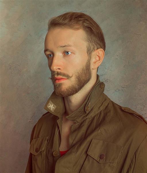 Portrait of Dr. Julian Ives, 2016 - Troy Schooneman