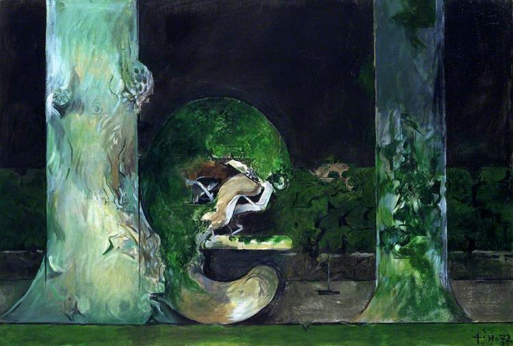 Trees with G Shaped Form I, 1972 - Graham Sutherland