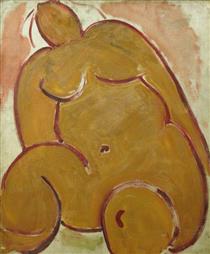 Abstract Nude - Matthew Smith