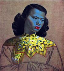 Chinese Girl. The Green Lady - Vladimir Tretchikoff
