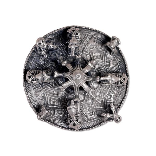 Silver Disc Brooch, c.950 - Viking art
