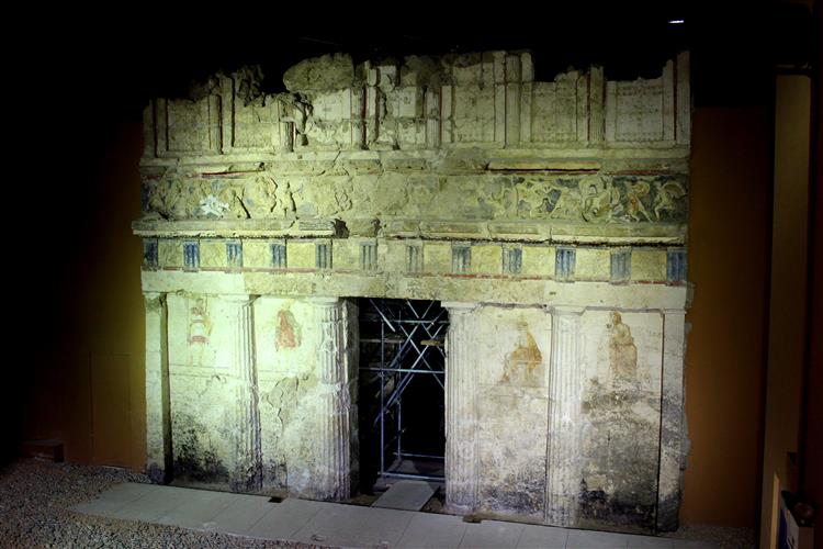 Tomb of Judgement, Lefkadia, c.200 BC - Ancient Greek Painting and Sculpture