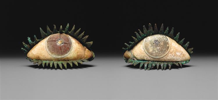 Pair of Eyes, c.450 公元前 - 古希臘繪畫與雕塑