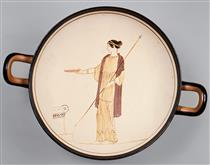 Terracotta Kylix (drinking Cup) - Ancient Greek Painting and Sculpture