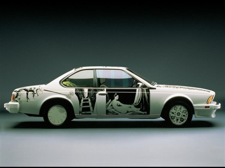 BMW 635 CSi Art Car, 1986 - Robert Rauschenberg