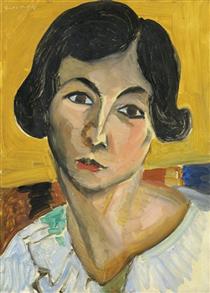 Tête De Femme Penchée (Lorette) - Henri Matisse