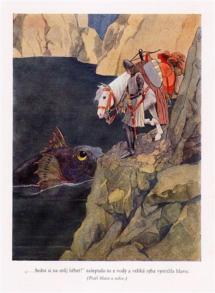 Illustration for Božena Němcová's Fairy Tales - Artuš Scheiner