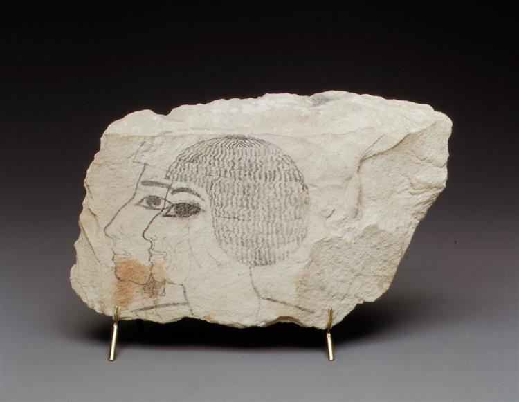 Artist's Sketches of Senenmut, c.1479 - c.1458 BC - Ancient Egypt