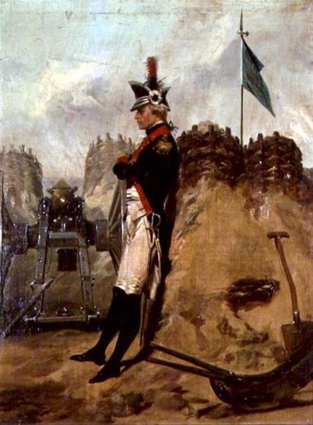 Alexander Hamilton  in the Uniform of the New York Artillery - Alonzo Chappel