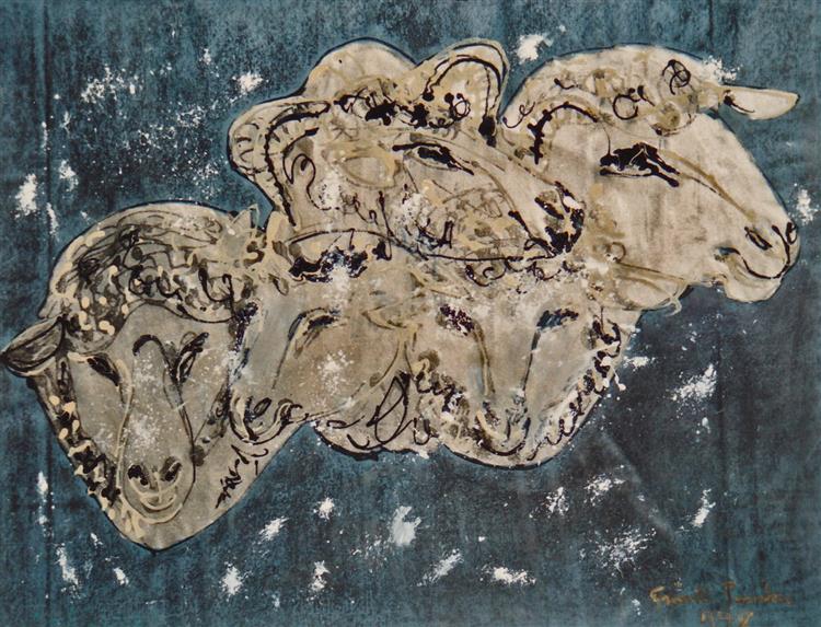 Blue/Silver Lambs, 1978 - Piroska Szanto