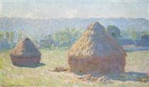 Meules, fin de l'été - Claude Monet