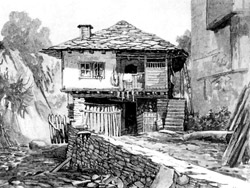 House In the village of Jultes, 1892 - Ivan Mrkviсka