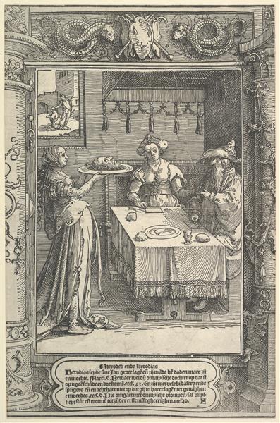 Salome with the Head of John the Baptist, c.1517 - Lucas van Leyden