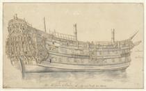Schip De Royal Charles - Abraham Storck