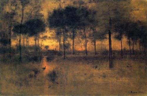 The Home of the Heron, 1893 - George Inness