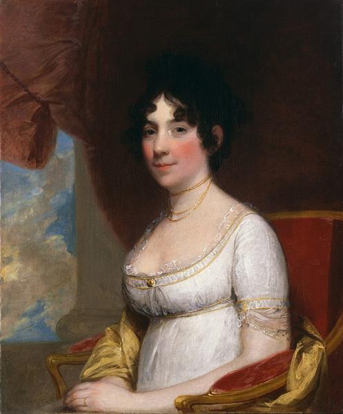 Dolley Madison (Mrs. James Madison), 1804 - Gilbert Stuart
