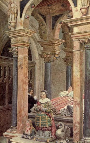 And think not on the narrow space, 1920 - Eleanor Fortescue-Brickdale