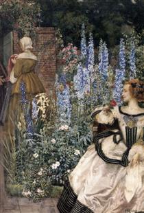 They Toil Not, Neither Do They Spin - Eleanor Fortescue-Brickdale