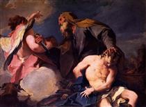 Sacrifice of Isaac - Giovanni Battista Pittoni