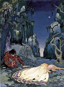 Violette Consented Willingly to Pass the Night in the Forest. - Virginia Frances Sterrett