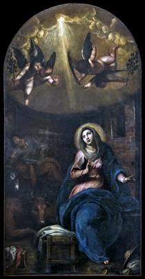 Chiesa Di San Geremia Venezia - L'aspettazione Del Parto Di Maria Vergine Di Palma Il Giovane 1628 - Palma il Giovane