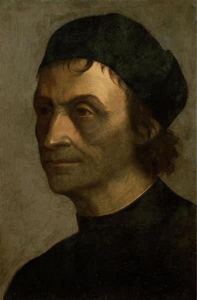 Portrait of a priest of the papal court - Sebastiano del Piombo