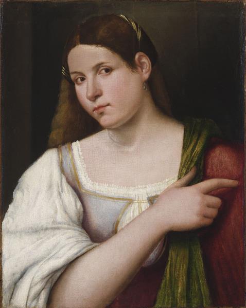 Portrait of a Girl, c.1508 - Sebastiano del Piombo