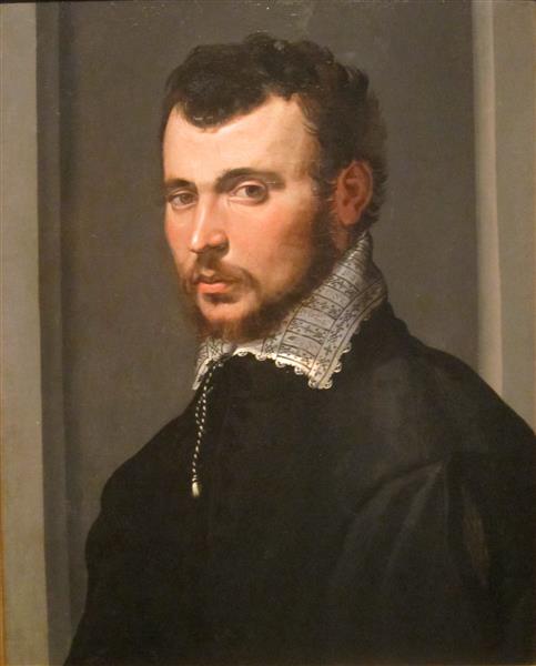 Portrait of a Young Man, c.1550 - Francesco de' Rossi (Francesco Salviati), "Cecchino"