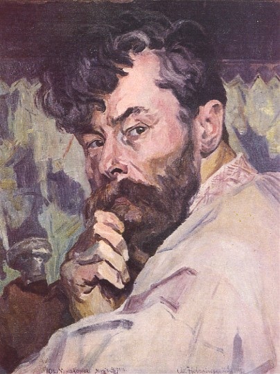 Self-portrait, 1935 - Алексей Харлампиевич Новаковский