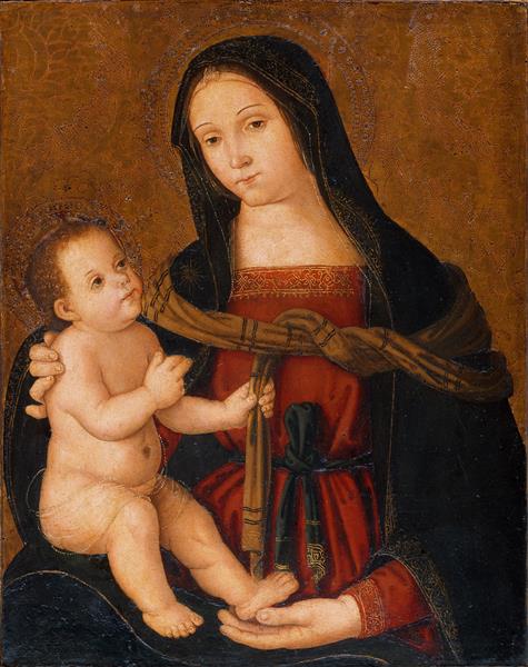 Madonna and Child - Антониаццо Романо
