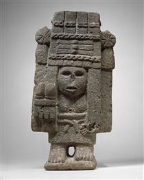 Maize Deity (Chicomecoatl) - Aztec Art